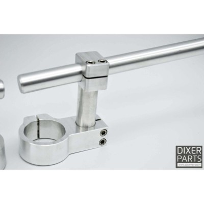 Aluminum CLIP-ON – fully adjustable – 48mm – stunt – racetrack – gymkhana