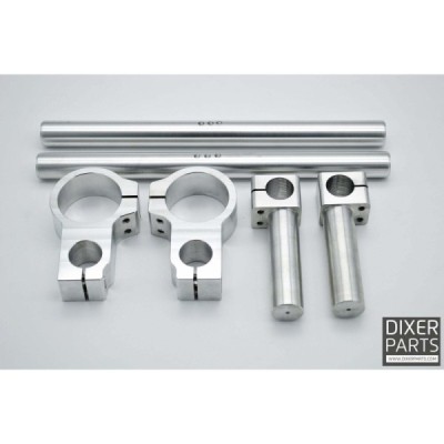 Clip-ons Handle Bar Movable Fully Adjustable 50mm Stunt Risers Steering Track