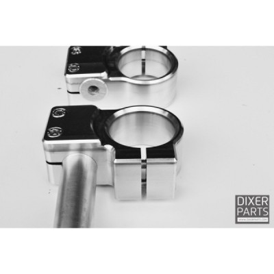 Aluminum CLIP-ON – 41,3mm – custom cafe racer BMW K75 K100