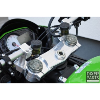 Reinforced upper triple tree clamp Kawasaki ZX6R 636 (09-12) – stunt