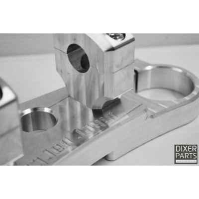 Top Triple Tree Clamp +28,6mm Risers Kawasaki ZX6R 636 (03-04) Stunt Upper Forks