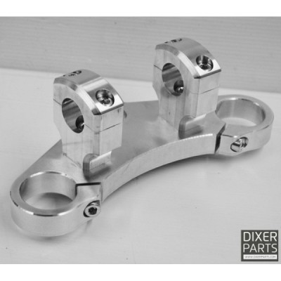 Upper triple tree clamp (yoke) BMW K1 K100 (91-92) K1100 (92-02) RS RT LT cafe racer – full + risers for a 22mm handlebar