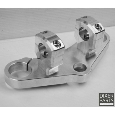 Upper triple tree clamp (yoke) BMW K1 K100 (91-92) K1100 (92-02) RS RT LT cafe racer – full + risers for a 22mm handlebar