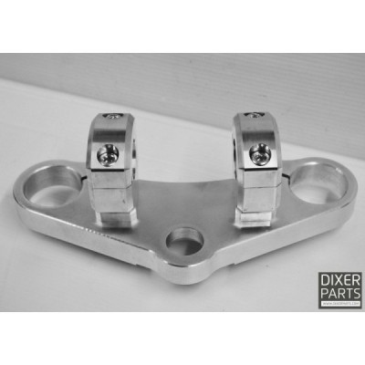Upper triple tree clamp (yoke) BMW K1 K100 (91-92) K1100 (92-02) RS RT LT cafe racer – full + risers for a 22mm handlebar