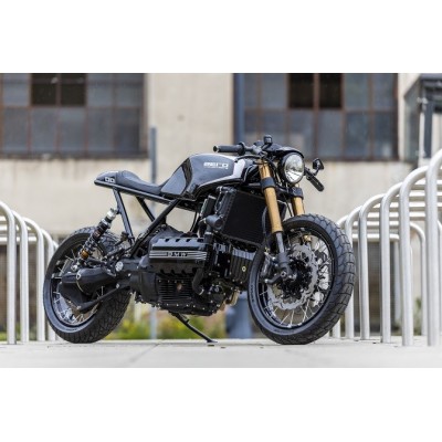 BLACK upper triple tree clamp (yoke) BMW K75 K100 RS RT LT (82-91) cafe racer – Motogadget MINI