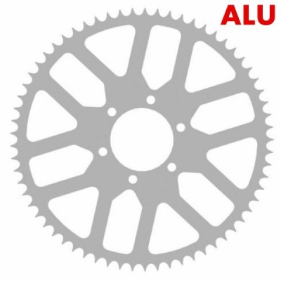 Aluminum stunt sprocket 65t-520 for Kawasaki ZX6-R 636 ER6 Z750 Z800 Z650 EX650 Ninja