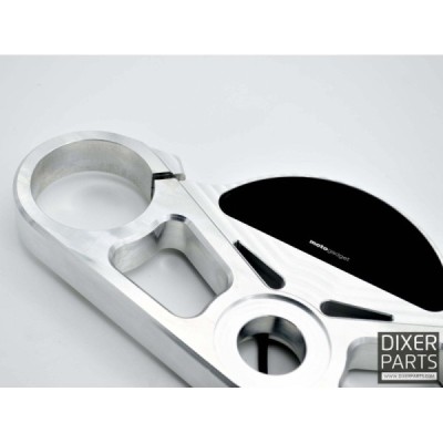 Upper triple tree clamp (yoke) BMW K75 K100 K1100 for the BMW S1000RR suspension – cafe racer + Motogadget PRO