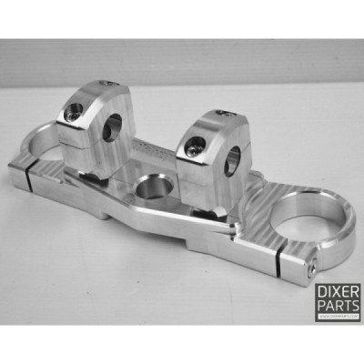 Reinforced upper triple tree clamp + 28,6mm risers Kawasaki ZX6R 636 (05-08) – stunt