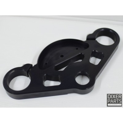 BLACK upper triple tree clamp (yoke) BMW K1 K100 (91-92) K1100 (92-02) RS RT LT cafe racer – Motogadget PRO