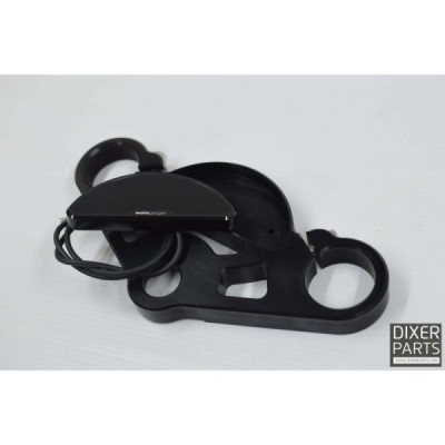 BLACK upper triple tree clamp (yoke) BMW K1 K100 (91-92) K1100 (92-02) RS RT LT cafe racer – Motogadget PRO