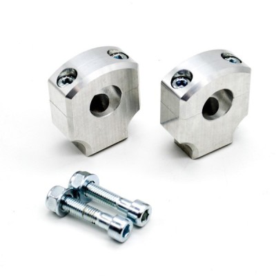 Aluminum risers – handlebar attachment – 28,6 mm – FATBAR