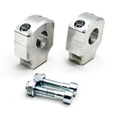Aluminum risers – handlebar attachment – 22mm