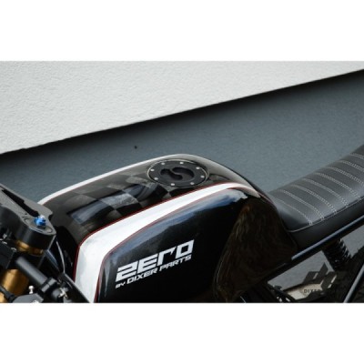 Black Fuel Filler Aircraft Cap Gas Cover BMW K75 K100 K1100 Cafe Racer Scrambler