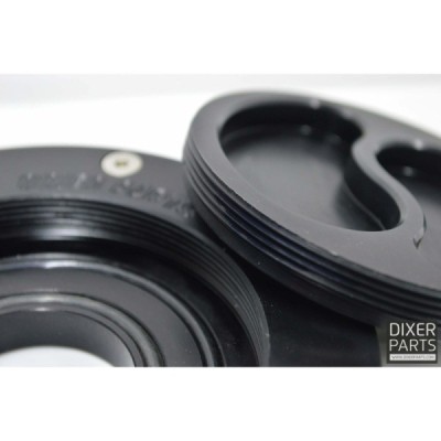 Black Fuel Filler Aircraft Cap Gas Cover BMW K75 K100 K1100 Cafe Racer Scrambler