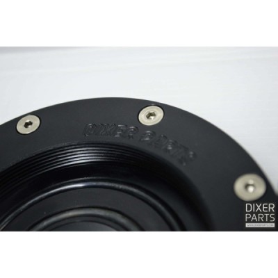 Black Fuel Filler Aircraft Cap Gas Cover BMW K75 K100 K1100 Cafe Racer Scrambler
