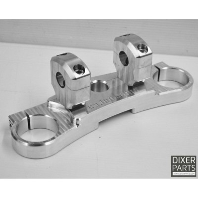 Reinforced upper triple tree clamp + 28,6mm risers Kawasaki ZX6R 636 (09-12) – stunt