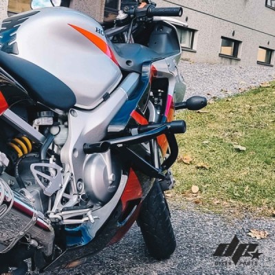 Crash Cage Engine Guard Crash Bar Honda CBR 600 F4 F4i FS (99-07) Stunt Drift