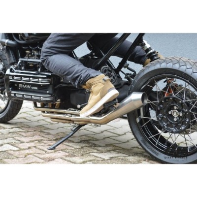 Front sets – driver’s footrest – MODEL 1B (long, black) BMW K100 K75 K1100 cafe racer scrambler