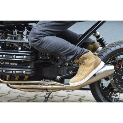 Front sets – driver’s footrest – MODEL 1B (long, black) BMW K100 K75 K1100 cafe racer scrambler