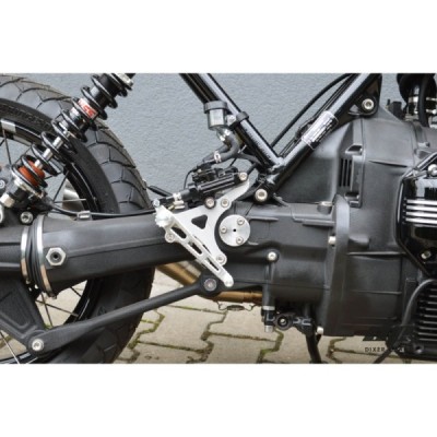 Front Rear Sets Driver’s Footrest (short, silver) BMW K100 K75 K1100 Cafe Racer