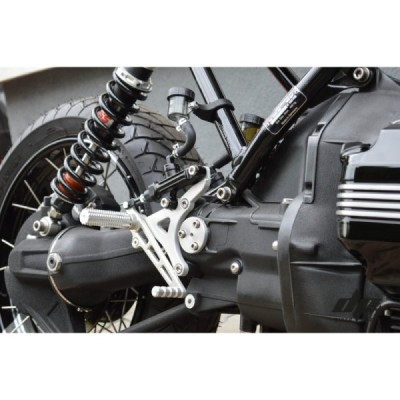Front Rear Sets Driver’s Footrest (short, silver) BMW K100 K75 K1100 Cafe Racer