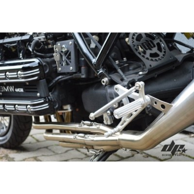Front Rear Sets Driver’s Footrest (short, silver) BMW K100 K75 K1100 Cafe Racer