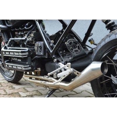 Front Rear Sets Driver’s Footrest (short, silver) BMW K100 K75 K1100 Cafe Racer