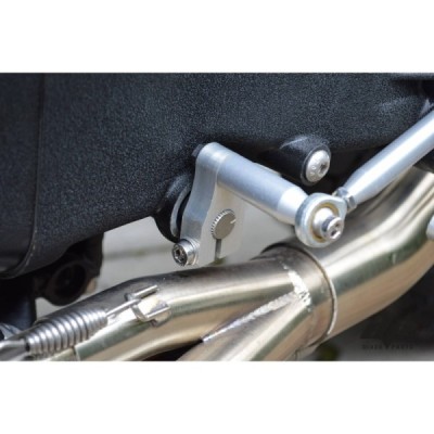Front Rear Sets Driver’s Footrest (short, silver) BMW K100 K75 K1100 Cafe Racer