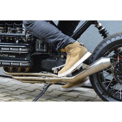 Front Rear Sets Driver’s Footrest (short, silver) BMW K100 K75 K1100 Cafe Racer
