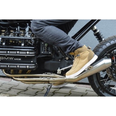 Front Rear Sets Driver’s Footrest (short, silver) BMW K100 K75 K1100 Cafe Racer