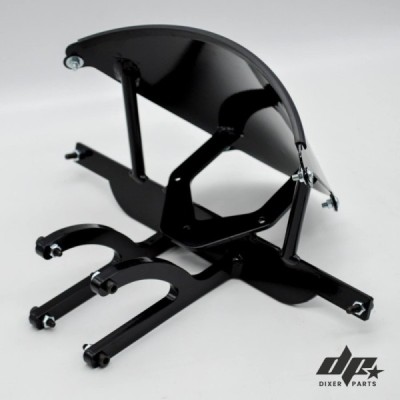 Front Steel Stunt Stay Upper Bracket Windshield Kawasaki ZX6R 636 (05-06) Stunt