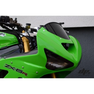 Front Steel Stunt Stay Upper Bracket Windshield Kawasaki ZX6R 636 (03-04) Stunt