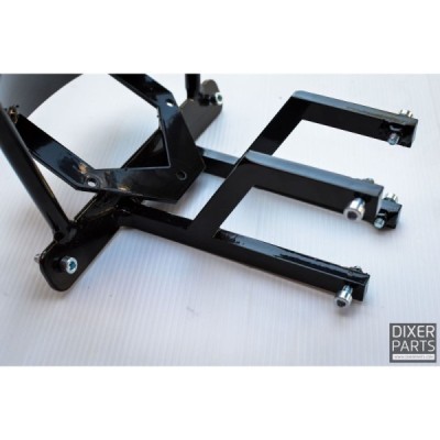 Front Steel Stunt Stay Upper Bracket Windshield Kawasaki ZX6R 636 (03-04) Stunt