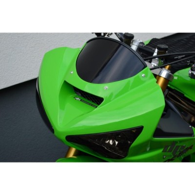 Front Steel Stunt Stay Upper Bracket Windshield Kawasaki ZX6R 636 (03-04) Stunt
