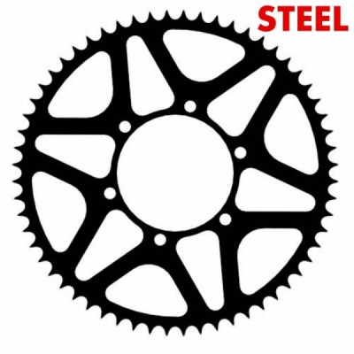 Steel stunt sprocket 60t-525 for Suzuki GSX-R 600 (01-10) 750 (04-10) GSR (06-17)