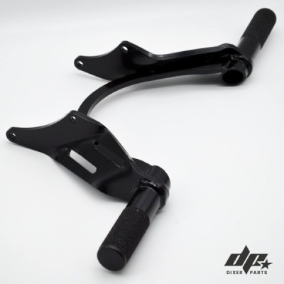 Rear Sets Footrests Subcage Kawasaki ZX6R 636 (05-06) Stunt Controls Sub-cage