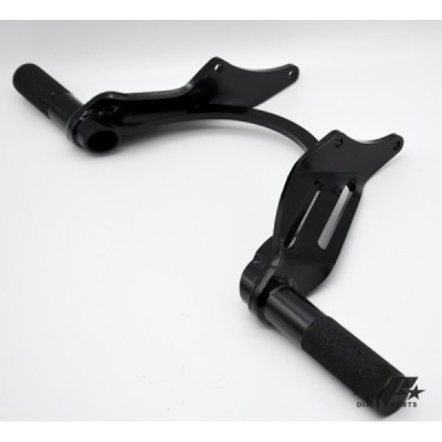 Rear Sets Footrests Subcage Kawasaki ZX6R 636 (05-06) Stunt Controls Sub-cage
