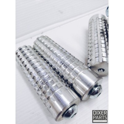 CNC Milled Aluminum Footrest Footpegs Pegs – 30 x 100 mm Cafe Racer Stunt 636