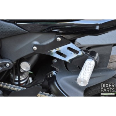 CNC Milled Aluminum Footrest Footpegs Pegs – 30 x 100 mm Cafe Racer Stunt 636