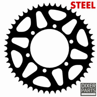 Steel stunt sprocket 50t-525 for Suzuki GSX-R 600 (01-10) 750 (04-10) GSR (06-17)