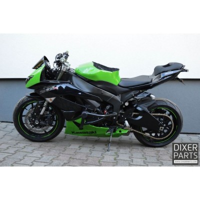 Steel Scrape Bar 12 O’clock Kawasaki ZX6R 636 (09-18) Stunt Wheelie Round Titan