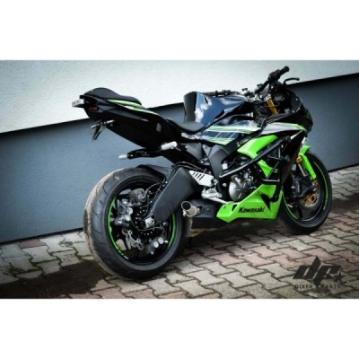 Steel Scrape Bar 12 O’clock Kawasaki ZX6R 636 (09-18) Stunt Wheelie Round Titan