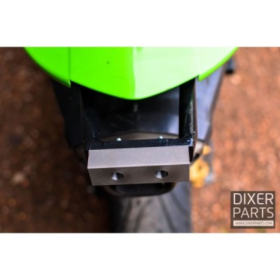 Steel scrape bar – 12 o’clock – Kawasaki ZX6R 636 (2005-2006) – stunt