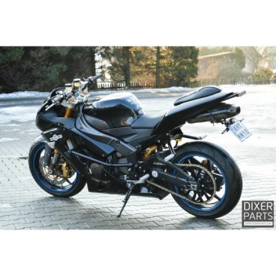 Steel scrape bar – 12 o’clock – Kawasaki ZX6R 636 (2005-2006) – stunt