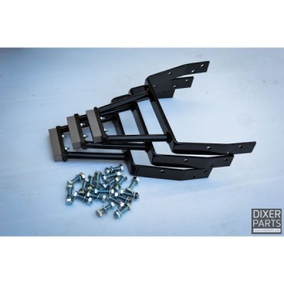 Steel Scrape bar 12 O’clock Kawasaki ZX6R 636 (03-04) Stunt Wheelie Round Titan