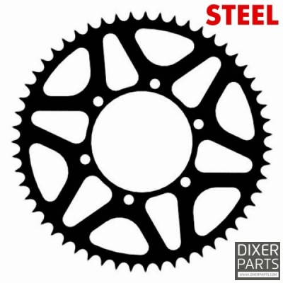 Steel stunt sprocket 55t-530 for Suzuki GSX-R 1000 (01-08) SV 1000 GSF 1250 1300