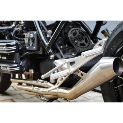 Front + rear sets – DUAL footrest BMW K100 K75 K1100 cafe racer scrambler
