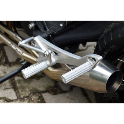 Front + rear sets – DUAL footrest BMW K100 K75 K1100 cafe racer scrambler