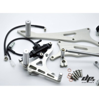 Front + rear sets – DUAL footrest BMW K100 K75 K1100 cafe racer scrambler