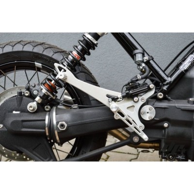 Front + rear sets – DUAL footrest BMW K100 K75 K1100 cafe racer scrambler